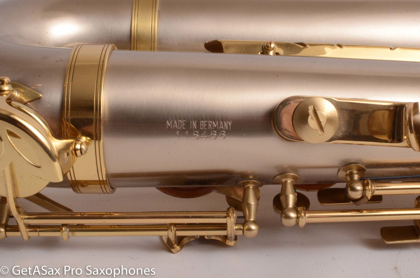 Keilwerth Nickel Silver Tenor Matte Gold Look 118466