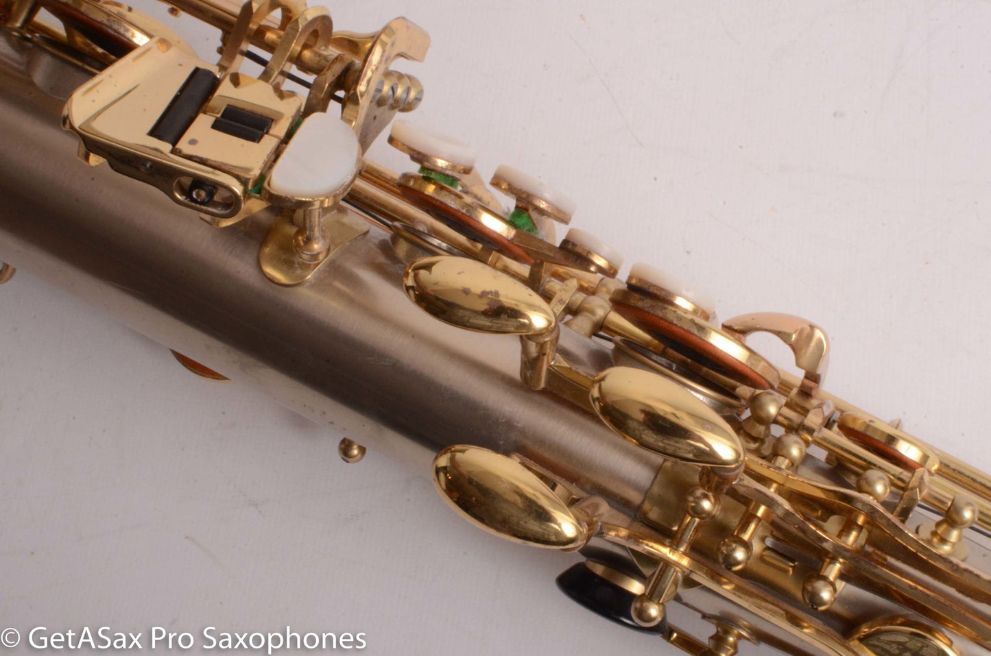 Keilwerth Nickel Silver Tenor Matte Gold Look 118466