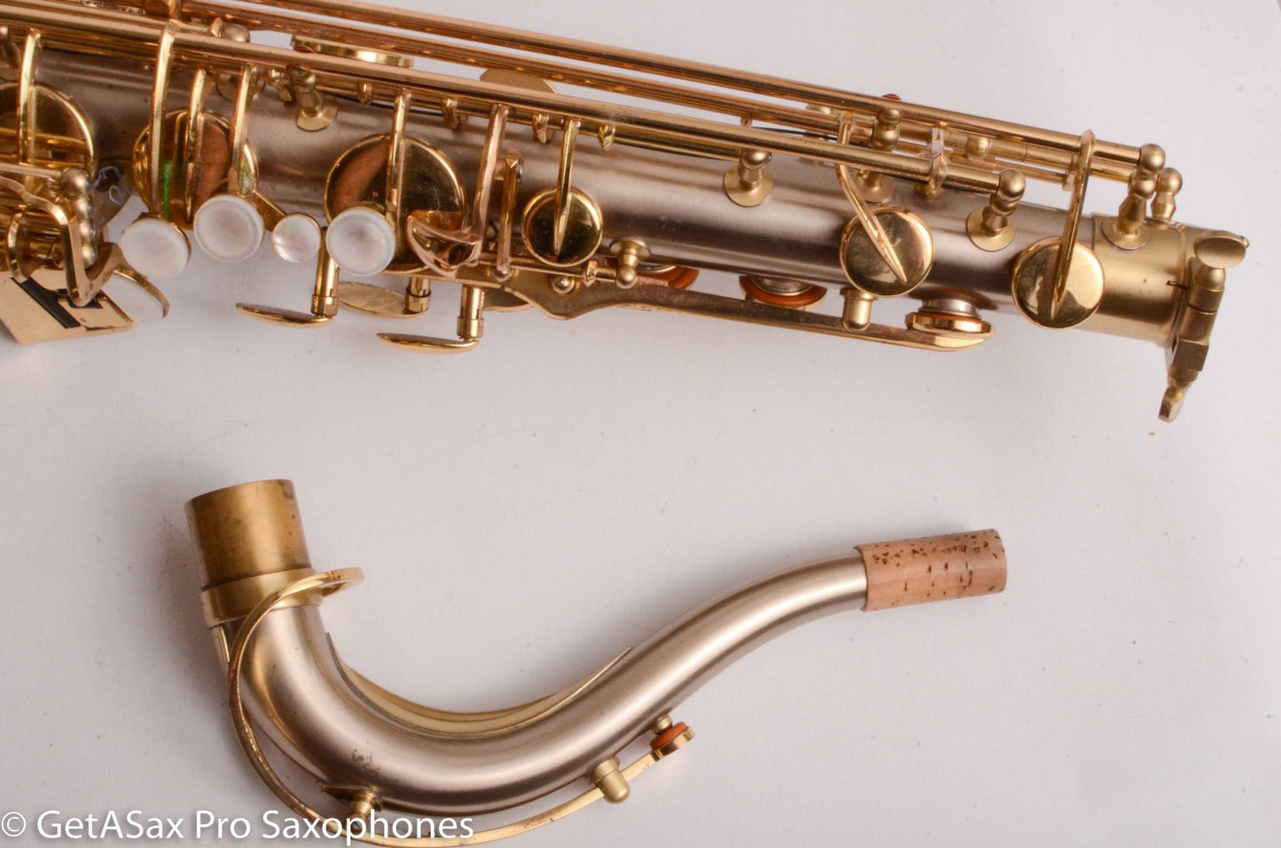 Keilwerth Nickel Silver Tenor Matte Gold Look 118466