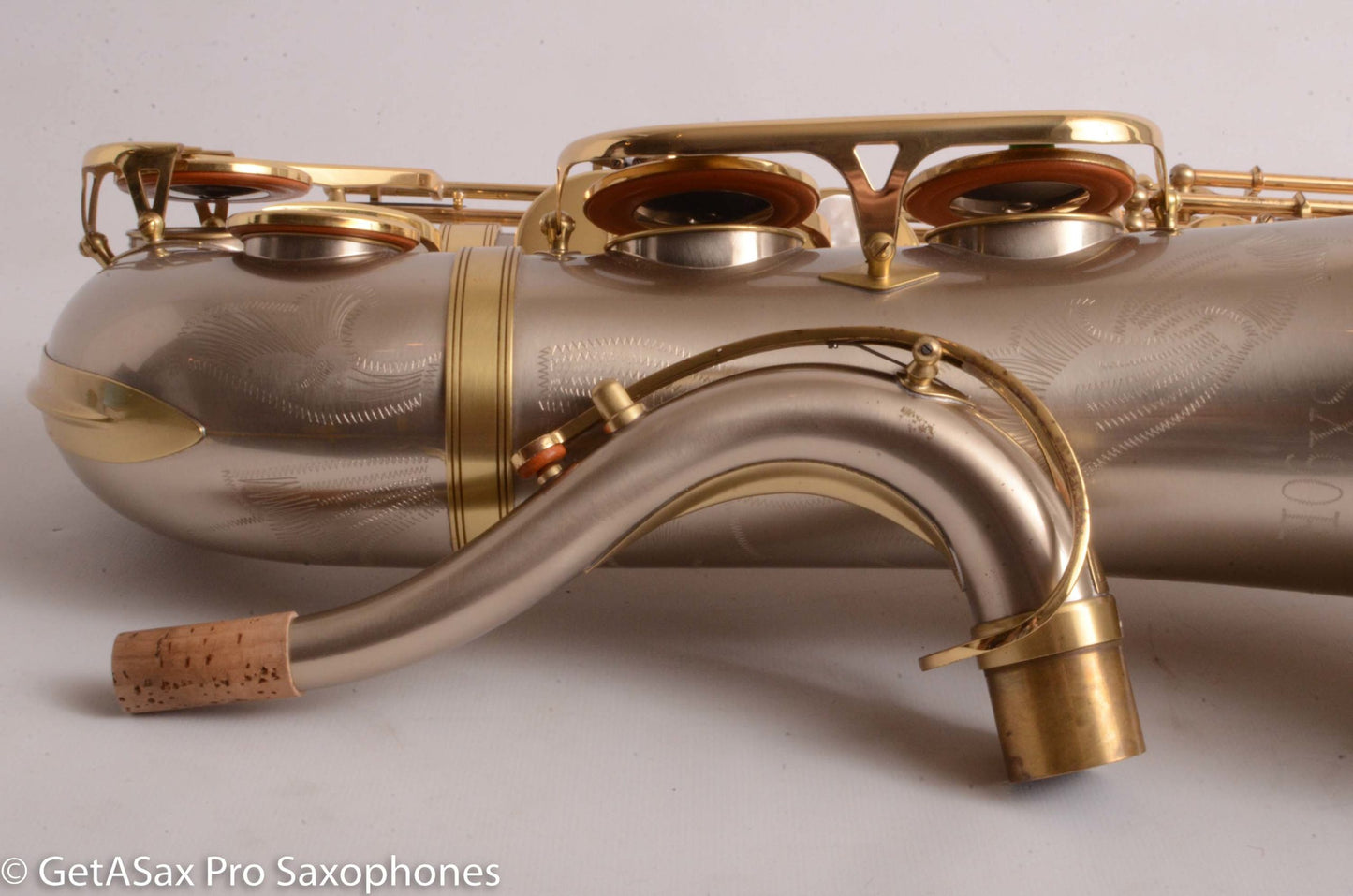 Keilwerth Nickel Silver Tenor Matte Gold Look 118466