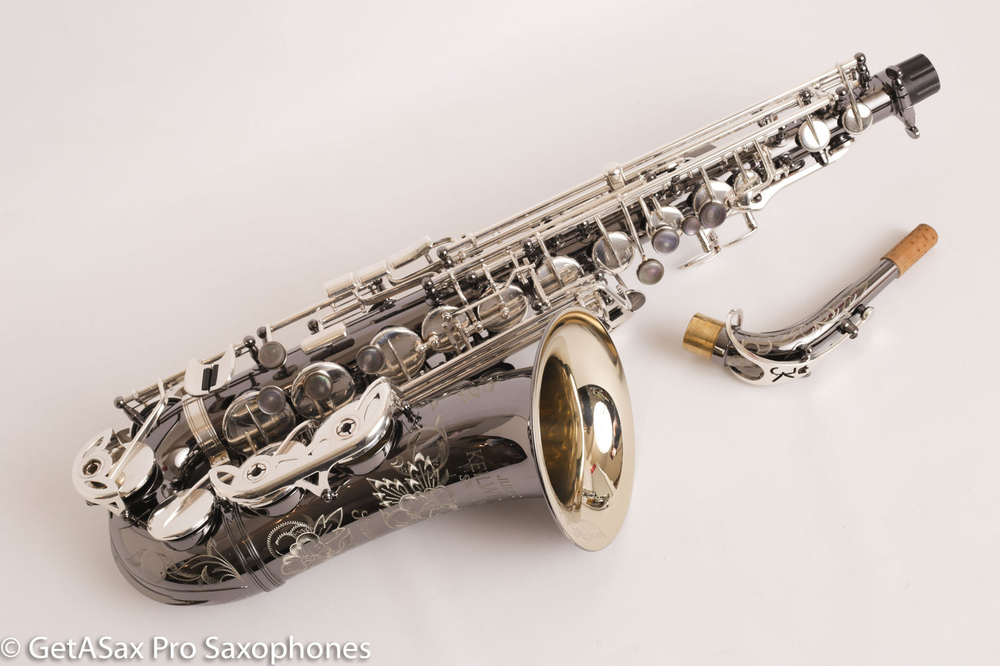 Keilwerth Shadow Alto Solid Nickel Silver Deluxe! Near Mint 129980