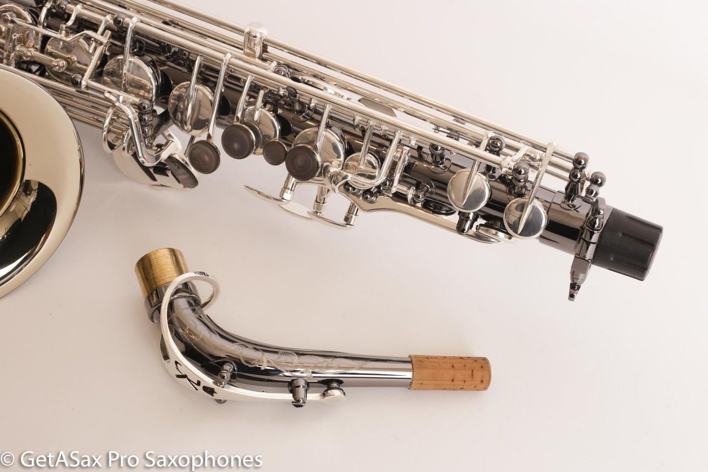 Keilwerth Shadow Alto Solid Nickel Silver Deluxe! Near Mint 129980