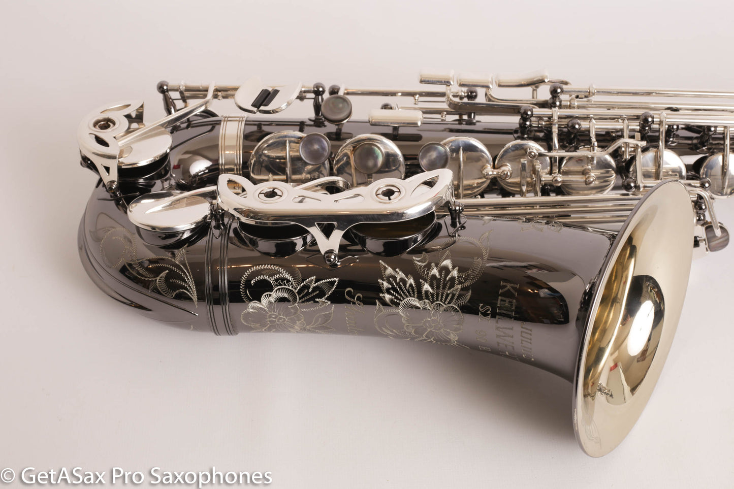 Keilwerth Shadow Alto Solid Nickel Silver Deluxe! Near Mint 129980