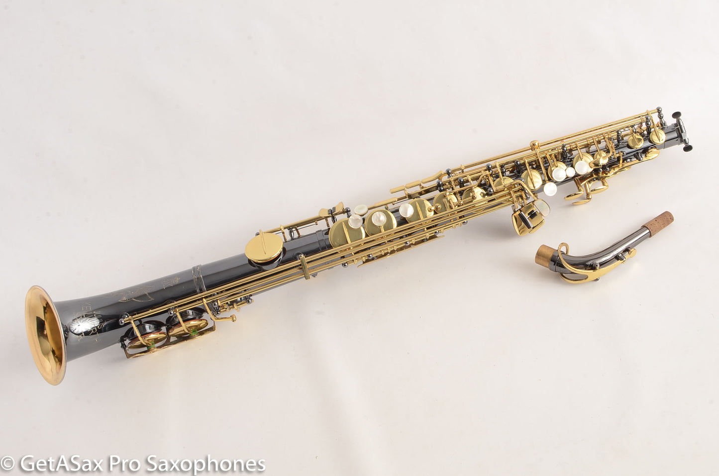 Keilwerth Straight Alto Saxophone Original Black Nickel Plate Super Rare 118812