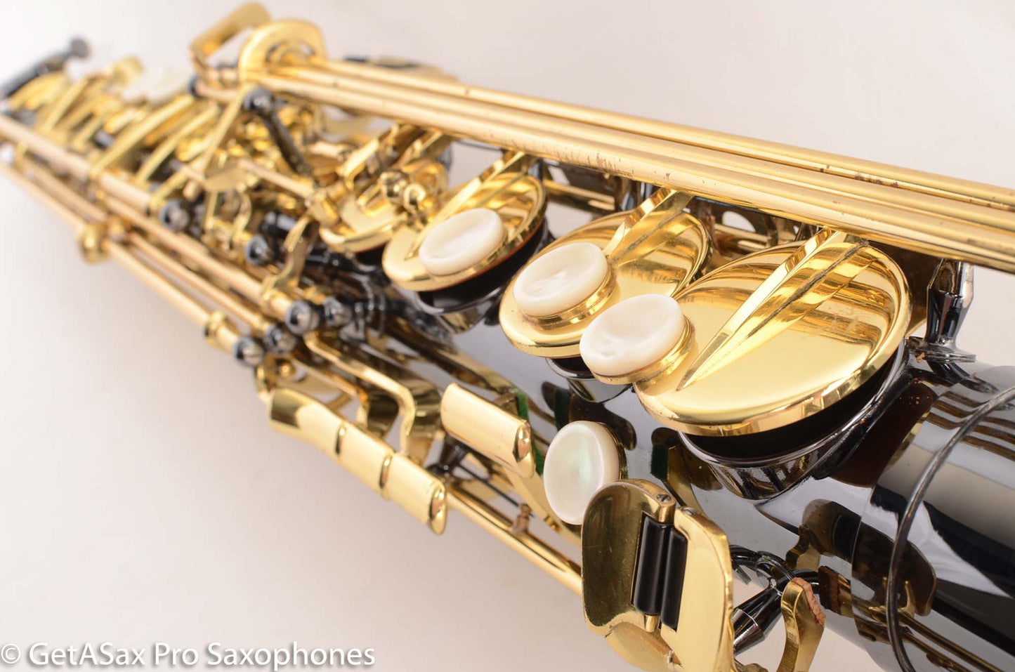 Keilwerth Straight Alto Saxophone Original Black Nickel Plate Super Rare 118812