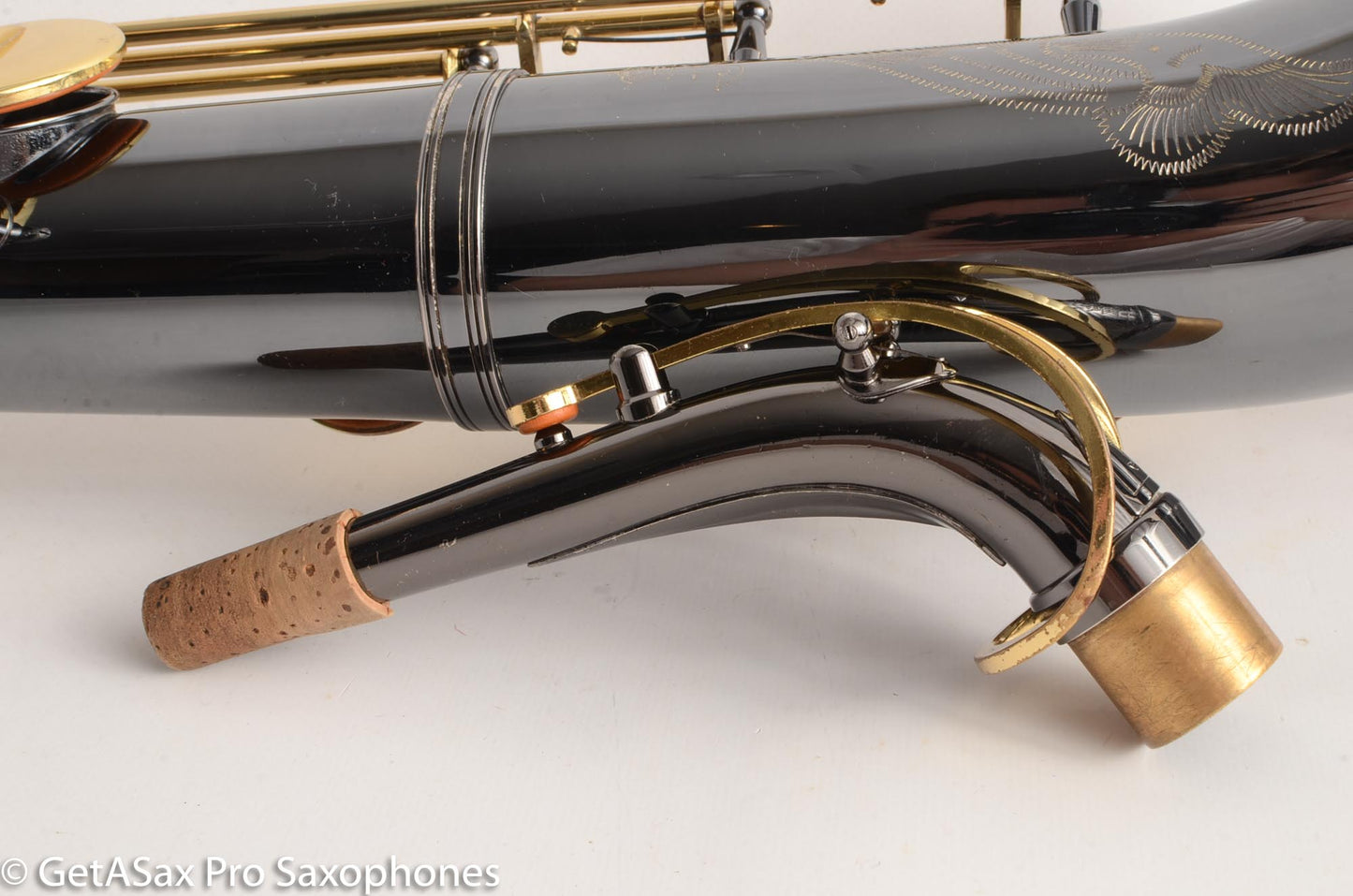 Keilwerth Straight Alto Saxophone Original Black Nickel Plate Super Rare 118812