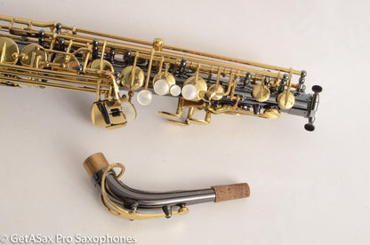 Keilwerth Straight Alto Saxophone Original Black Nickel Plate Super Rare 118812