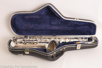 Keilwerth ToneKing Special Tenor Saxophone Original Silver Plate Rare Early Serial 42198
