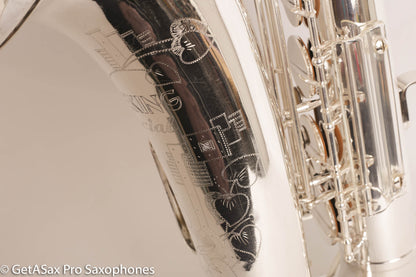 Keilwerth ToneKing Special Tenor Saxophone Original Silver Plate Rare Early Serial 42198