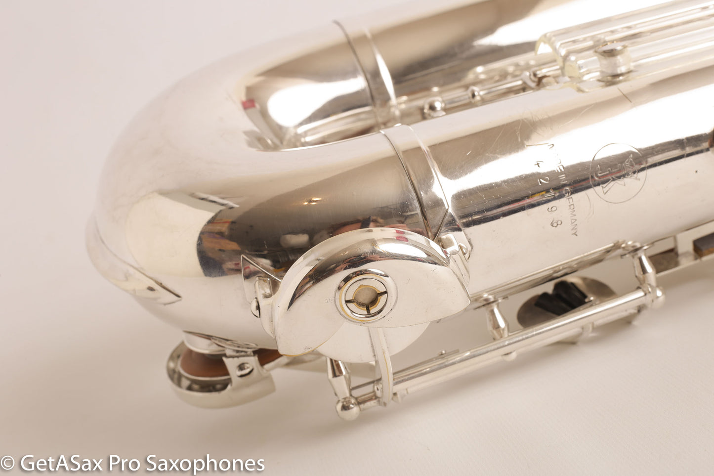 Keilwerth ToneKing Special Tenor Saxophone Original Silver Plate Rare Early Serial 42198