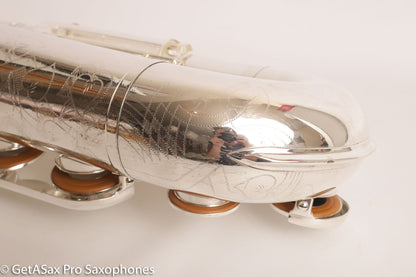 Keilwerth ToneKing Special Tenor Saxophone Original Silver Plate Rare Early Serial 42198