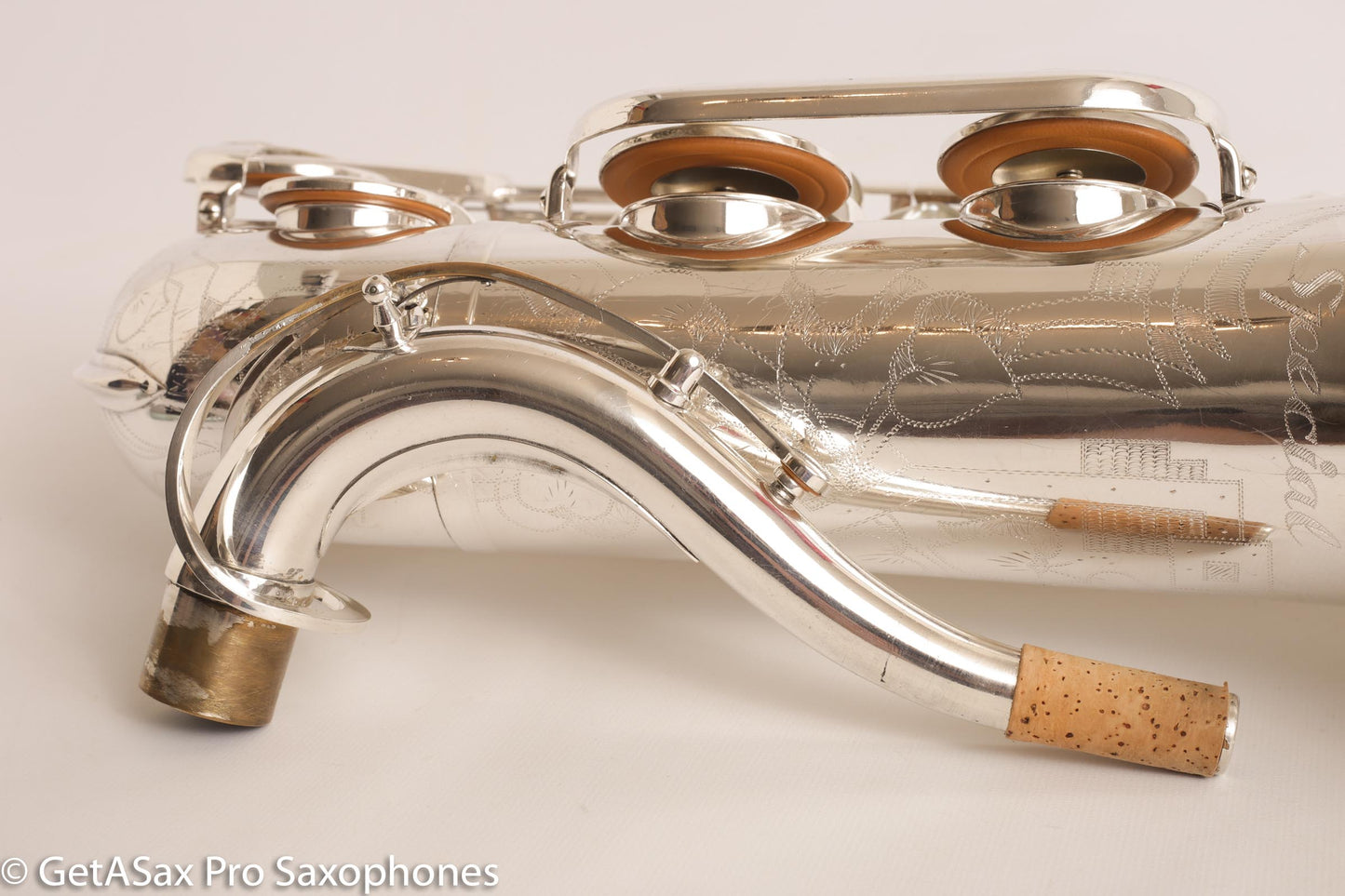 Keilwerth ToneKing Special Tenor Saxophone Original Silver Plate Rare Early Serial 42198