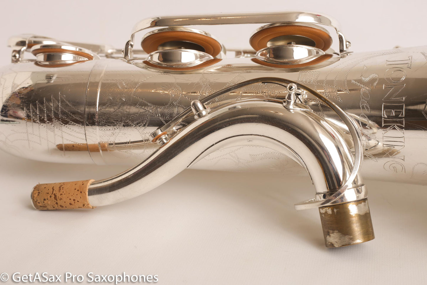 Keilwerth ToneKing Special Tenor Saxophone Original Silver Plate Rare Early Serial 42198