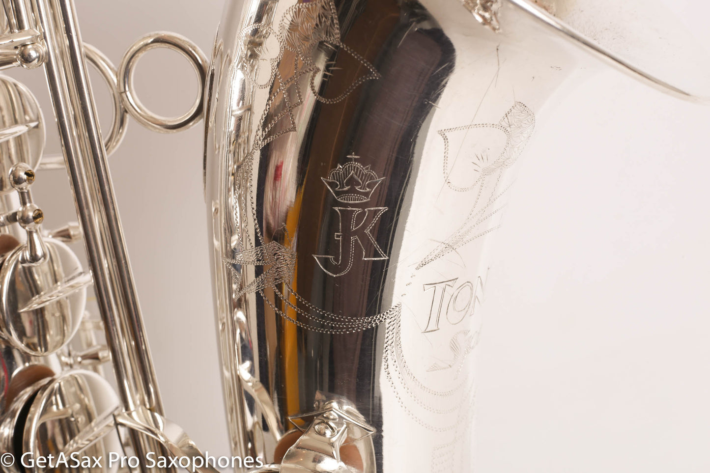 Keilwerth ToneKing Special Tenor Saxophone Original Silver Plate Rare Early Serial 42198