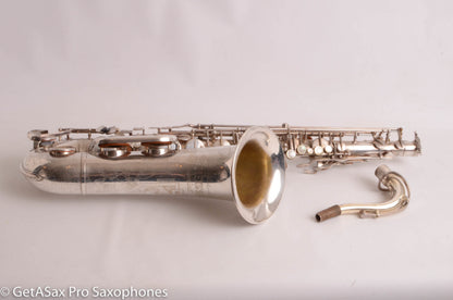 Keilwerth ToneKing Special Tenor Original Silver Plate Needs Overhaul 73001