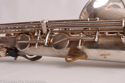 Keilwerth ToneKing Special Tenor Original Silver Plate Needs Overhaul 73001