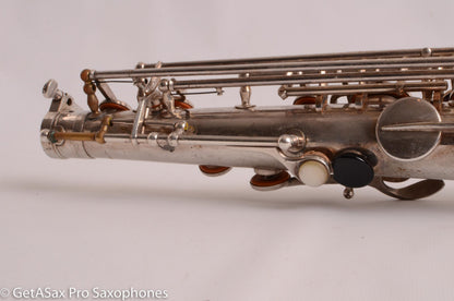 Keilwerth ToneKing Special Tenor Original Silver Plate Needs Overhaul 73001