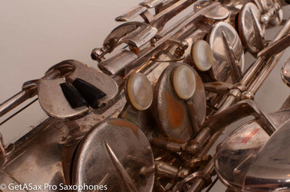 Keilwerth ToneKing Special Tenor Original Silver Plate Needs Overhaul 73001