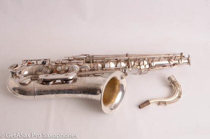 Keilwerth ToneKing Special Tenor Original Silver Plate Needs Overhaul 73001