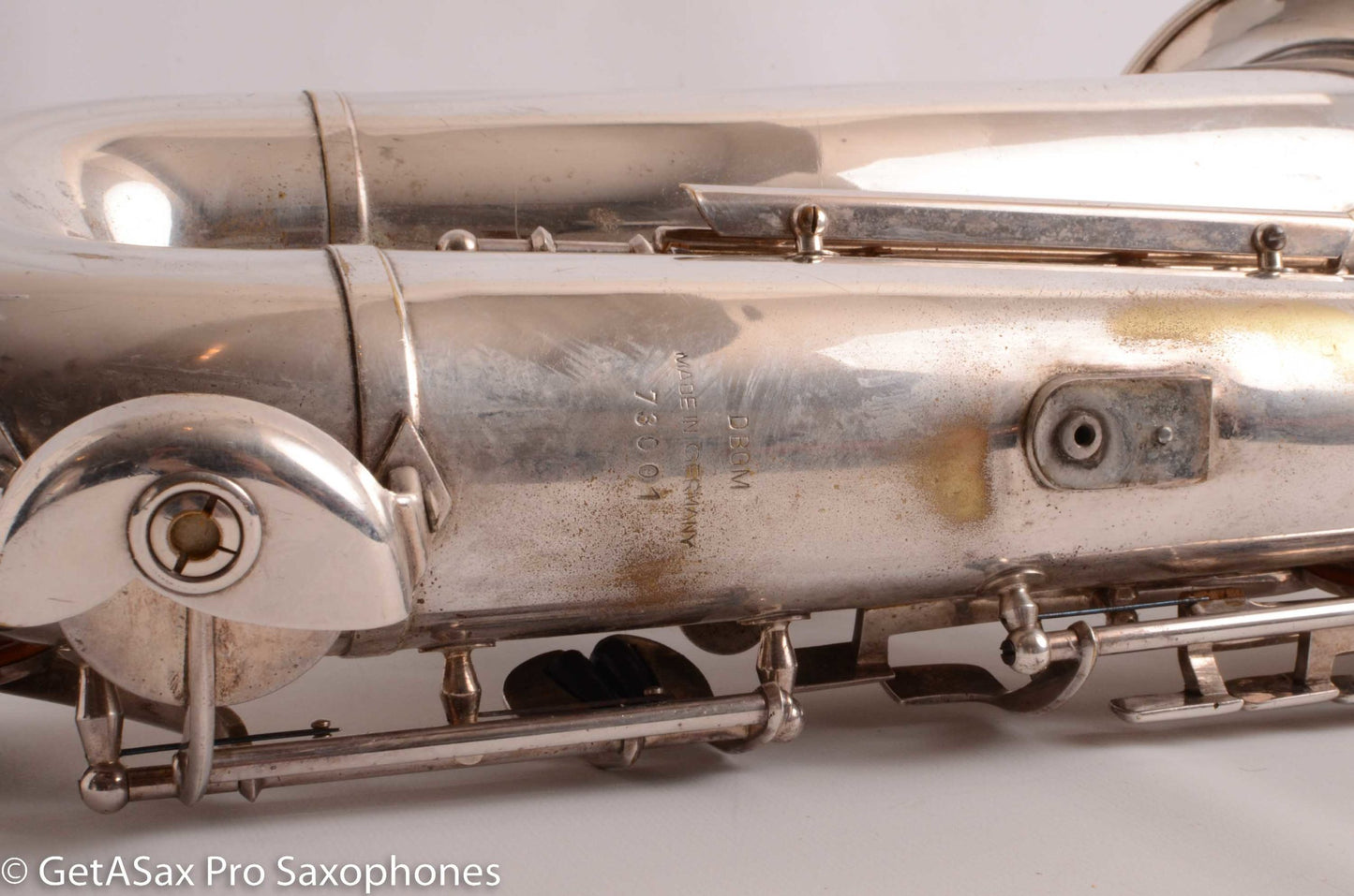 Keilwerth ToneKing Special Tenor Original Silver Plate Needs Overhaul 73001