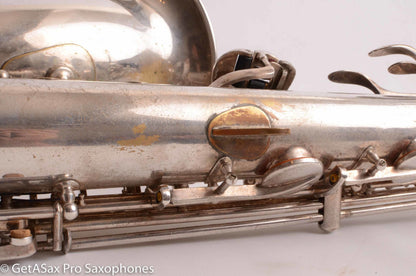Keilwerth ToneKing Special Tenor Original Silver Plate Needs Overhaul 73001