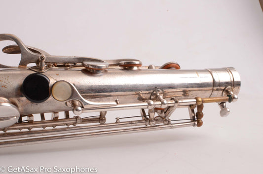 Keilwerth ToneKing Special Tenor Original Silver Plate Needs Overhaul 73001