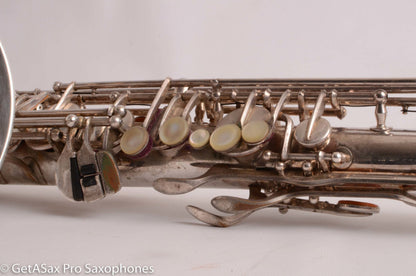 Keilwerth ToneKing Special Tenor Original Silver Plate Needs Overhaul 73001