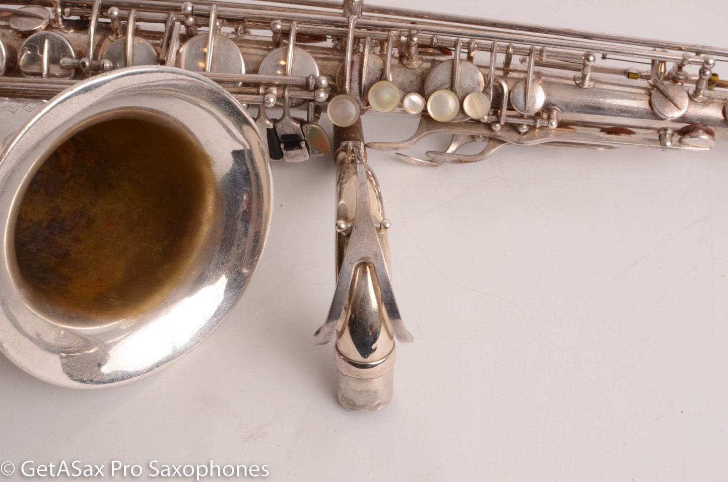 Keilwerth ToneKing Special Tenor Original Silver Plate Needs Overhaul 73001