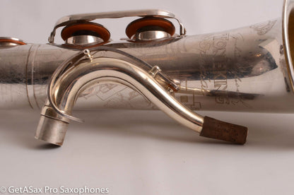 Keilwerth ToneKing Special Tenor Original Silver Plate Needs Overhaul 73001