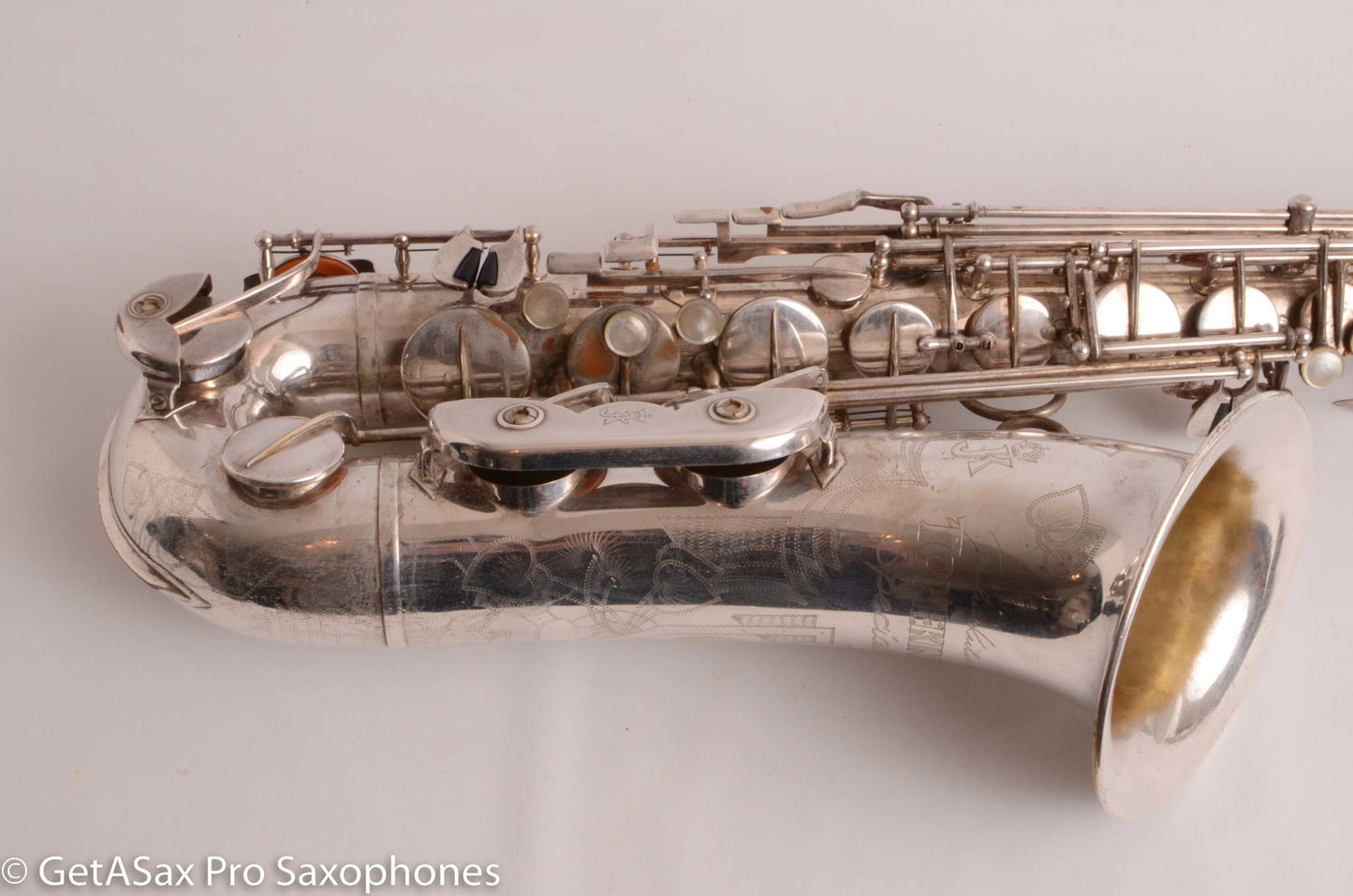 Keilwerth ToneKing Special Tenor Original Silver Plate Needs Overhaul 73001