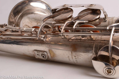 Keilwerth ToneKing Special Tenor Original Silver Plate Needs Overhaul 73001