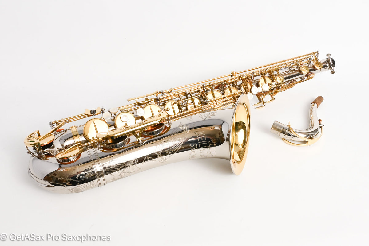 Keilwerth SX-90R Tenor Nickel Plated Rare and Gorgeous 107742