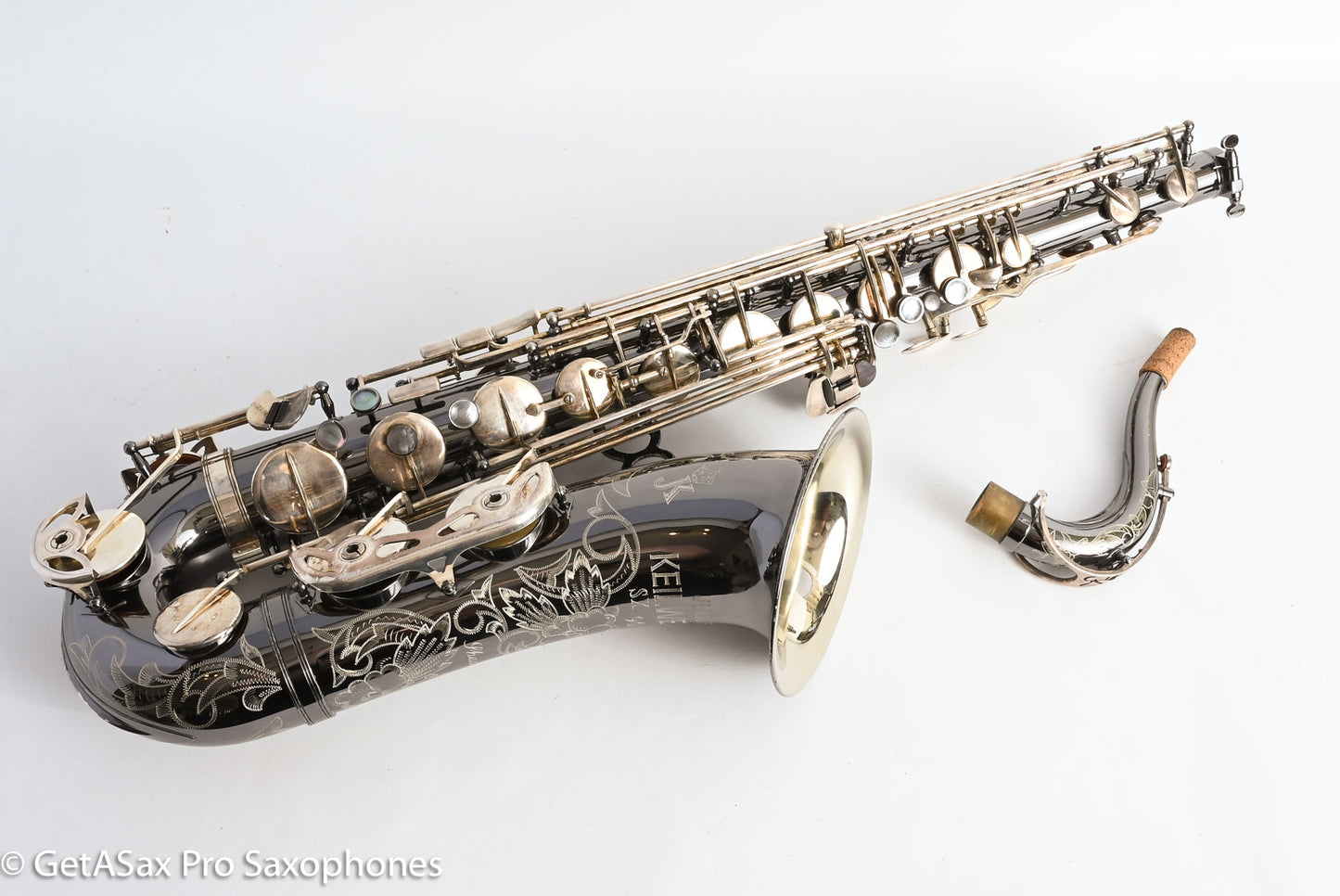 Keilwerth Shadow Tenor Very Good Condition Solid Nickel Silver Excellent! 121665