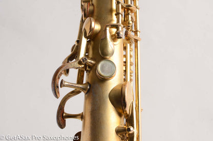 King Alto Saxophone Original Gold Plate Old Pads Beautiful Engraving 105999