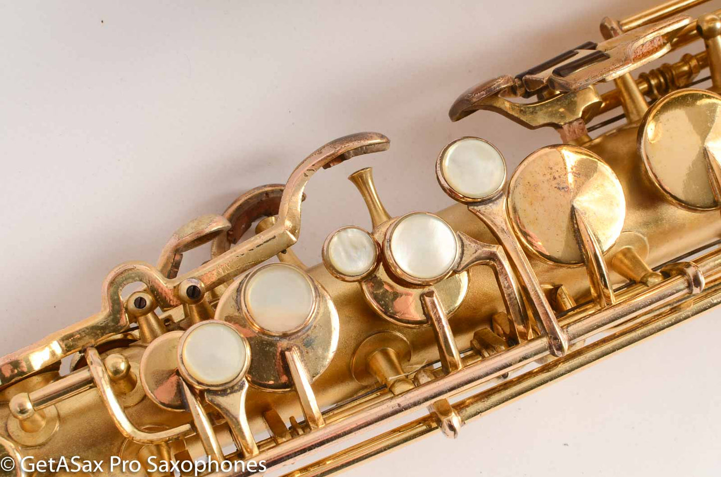 King Alto Saxophone Original Gold Plate Old Pads Beautiful Engraving 105999