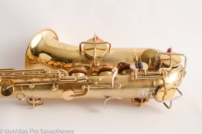 King Alto Saxophone Original Gold Plate Old Pads Beautiful Engraving 105999