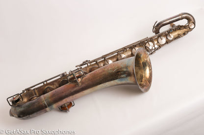 King New Voll True Baritone Original Silver Plate Near Mint Insane