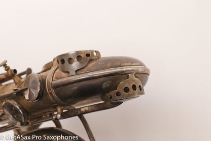 King New Voll True Baritone Original Silver Plate Near Mint Insane