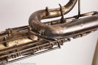 King New Voll True Baritone Original Silver Plate Near Mint Insane