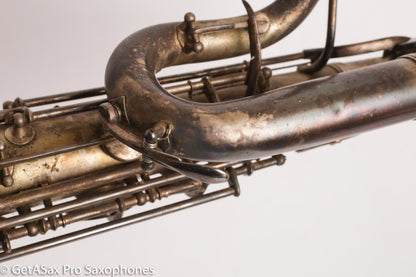 King New Voll True Baritone Original Silver Plate Near Mint Insane