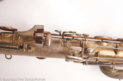 King New Voll True Baritone Original Silver Plate Near Mint Insane