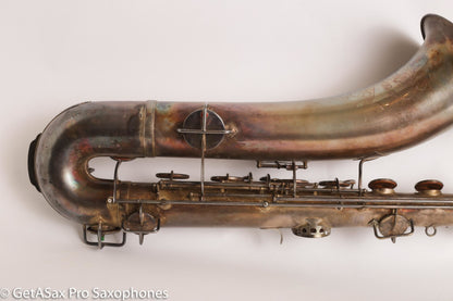 King New Voll True Baritone Original Silver Plate Near Mint Insane