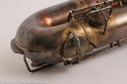 King New Voll True Baritone Original Silver Plate Near Mint Insane