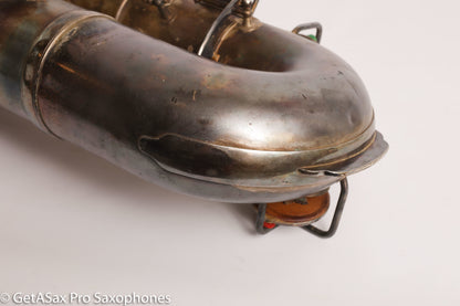 King New Voll True Baritone Original Silver Plate Near Mint Insane