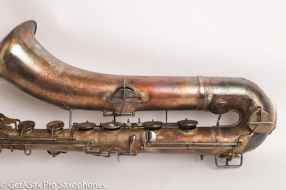 King New Voll True Baritone Original Silver Plate Near Mint Insane