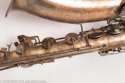 King New Voll True Baritone Original Silver Plate Near Mint Insane