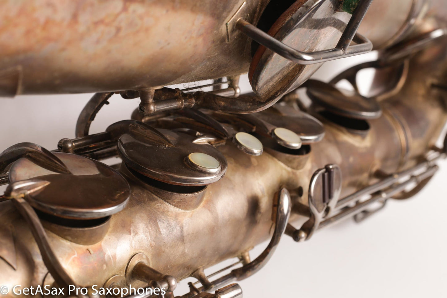 King New Voll True Baritone Original Silver Plate Near Mint Insane