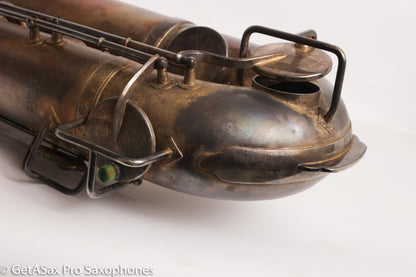 King New Voll True Baritone Original Silver Plate Near Mint Insane