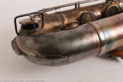 King New Voll True Baritone Original Silver Plate Near Mint Insane