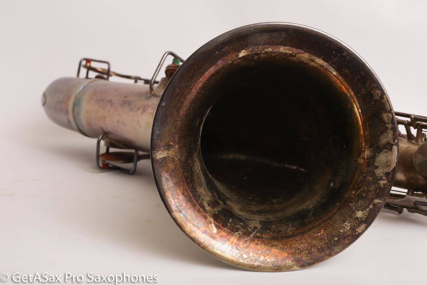 King New Voll True Baritone Original Silver Plate Near Mint Insane